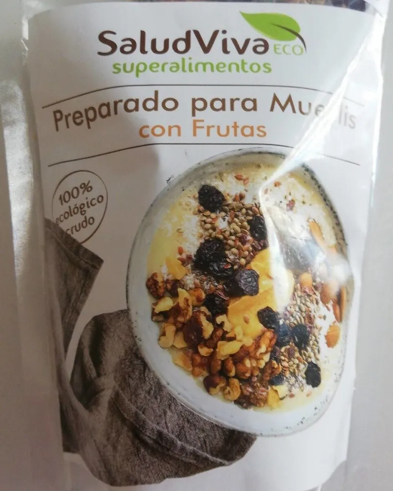 Preparado para Mueslis con Frutas