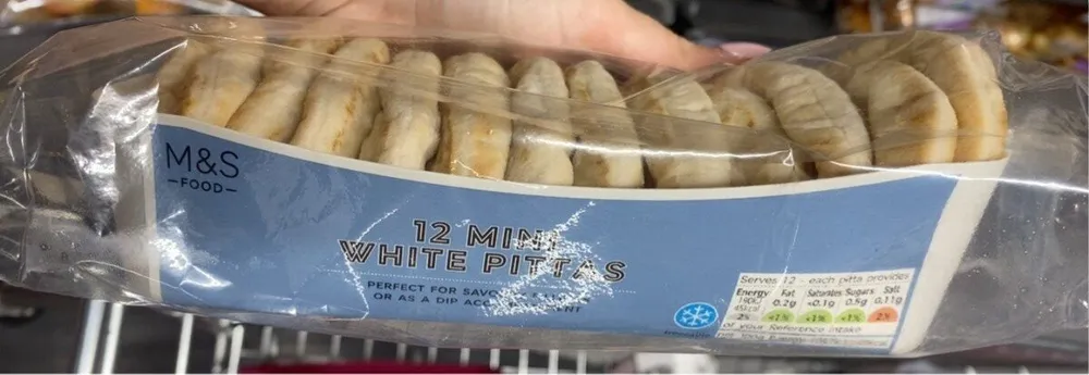 Mini white pittas