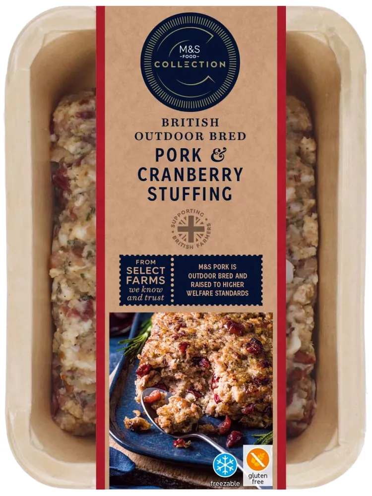 British Outdoor Bred Pork and Cranberry Stuffing