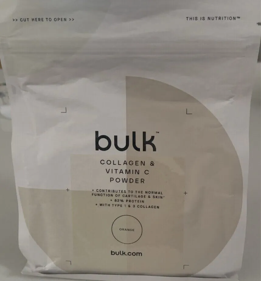 Bulk collagen et vitamine C