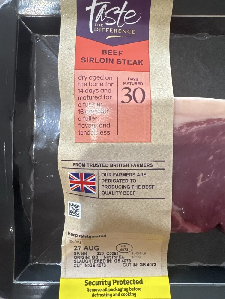 sirloin steak