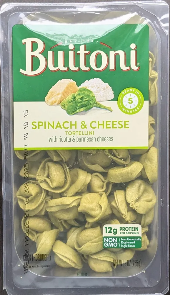 Tortellini, Spinach Cheese