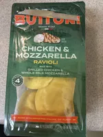 Chicken mozzarella ravioli