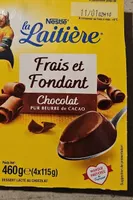 Frais et Fondant chocolat pur beurre de cacao