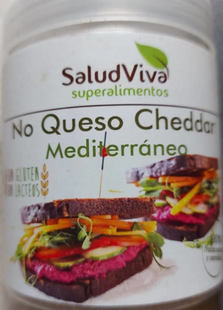 No queso cheddar