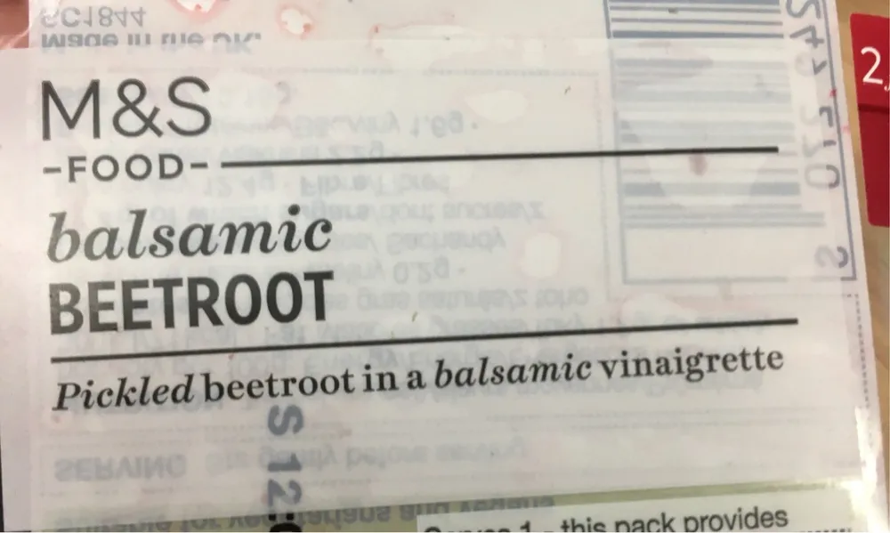Balsamic Beetroot