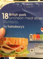 Pork luncheon meat