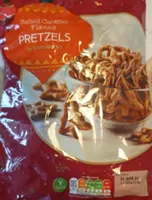 Salted caramel flavoured pretzels