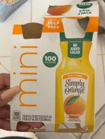 Simply Orange 100% Orange Juice