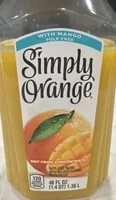 Simply Orange 100% Juice Blend with Mango