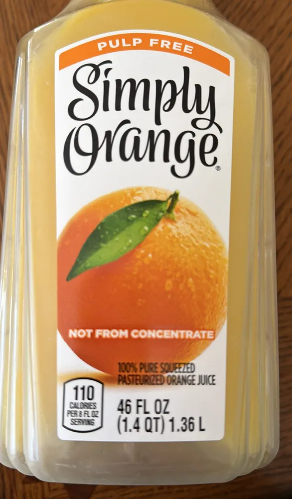100% ORANGE JUICE