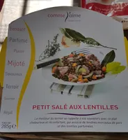 Petit salé aux lentilles