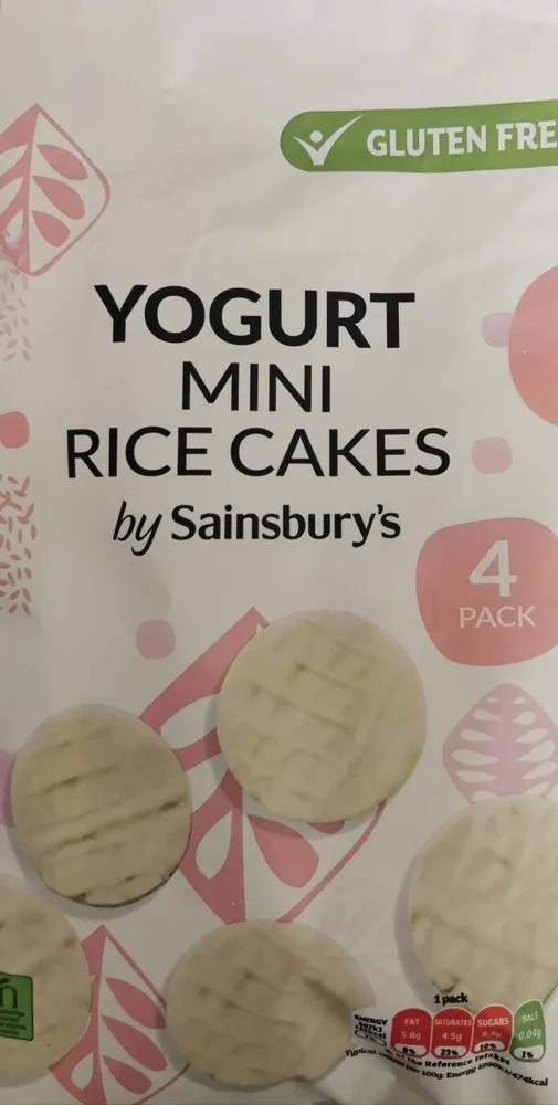Yogurt Mini Rice Cakes
