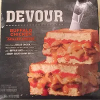 Buffalo chicken grilled cheese, buffalo chicken