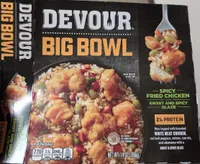 Spicy Fried Chicken Big Bowl