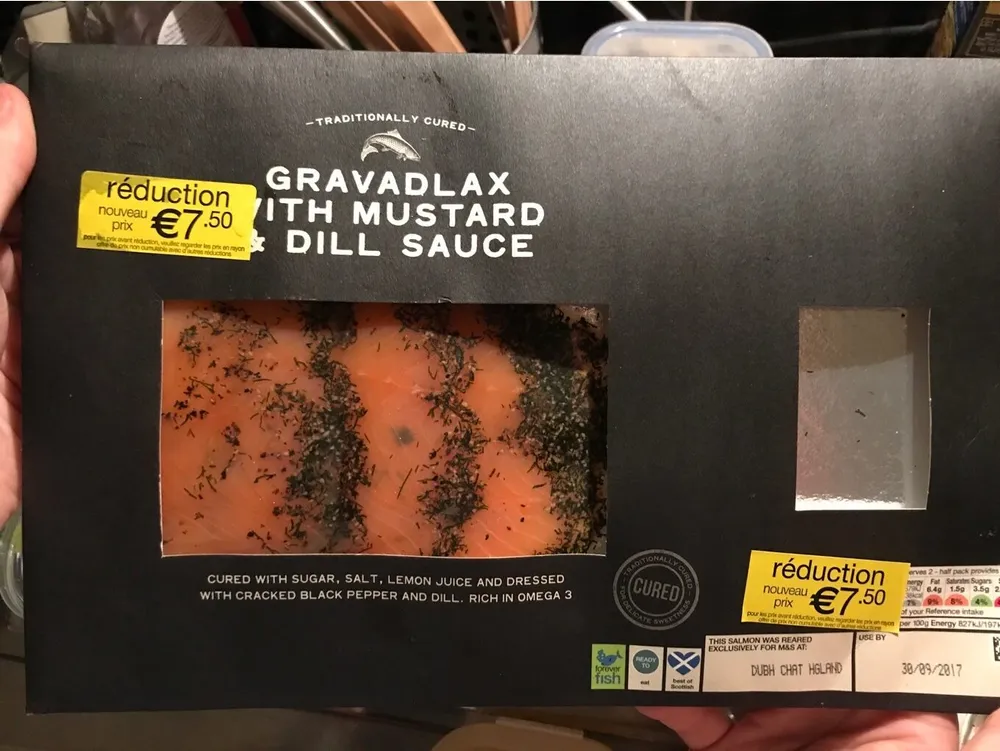 Gravadlax with Mustard and Dill Sauce