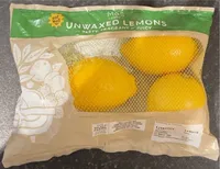 Unwaxed lemons