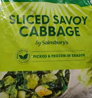 Sliced Savoy Cabbage