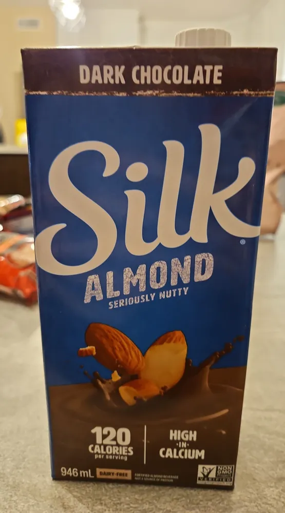 Silk Amandes Chocolat Noir