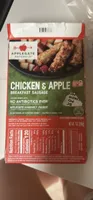 CHICKEN & APPLE BREAKFAST SAUSAGE