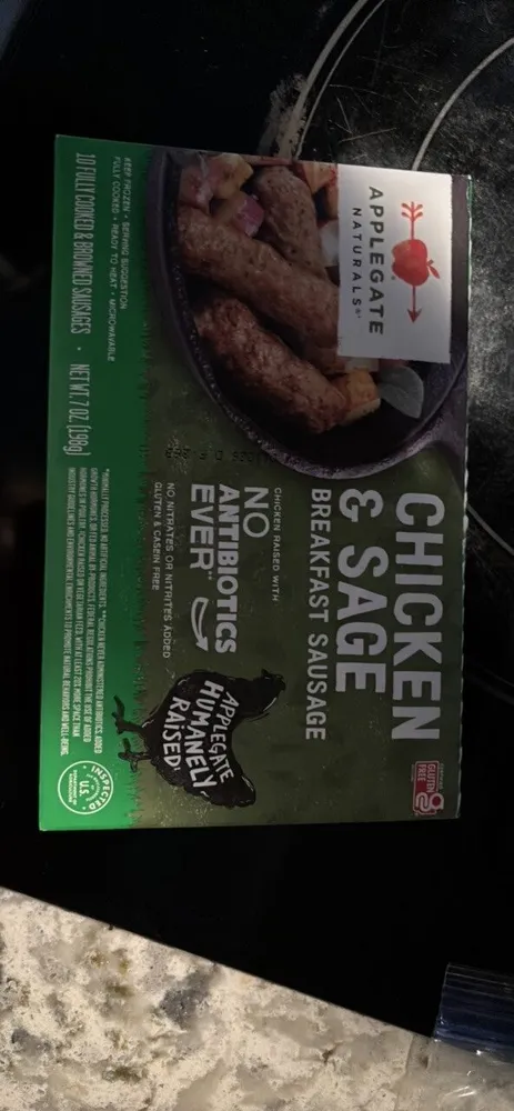 CHICKEN & SAGE BREAKFAST SAUSAGE