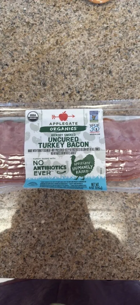 HICKORY SMOKED UNCURED TURKEY BACON