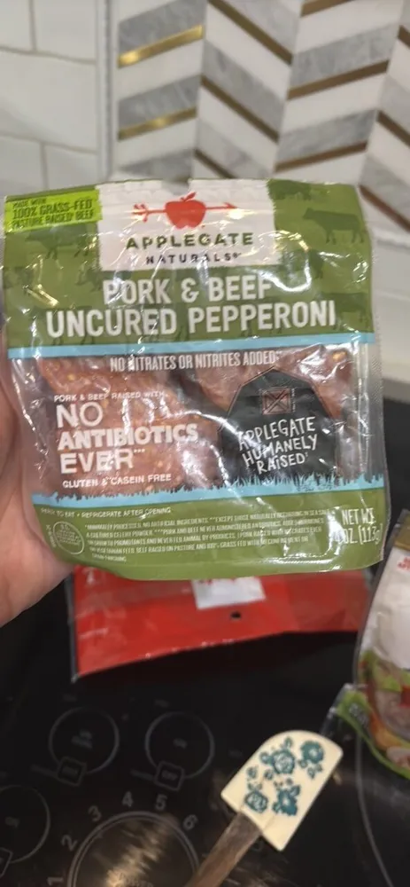 Pork & Beef Uncured Pepperoni