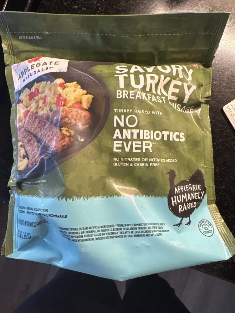 Savory Turkey Breakfast Sausage