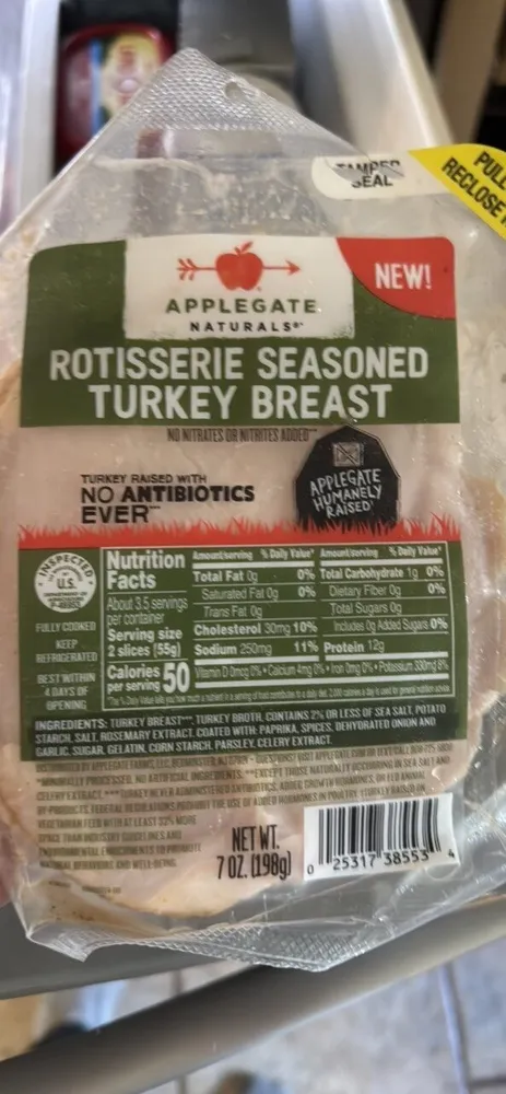 ROTISSERIE SEASONED TURKEY BREAST