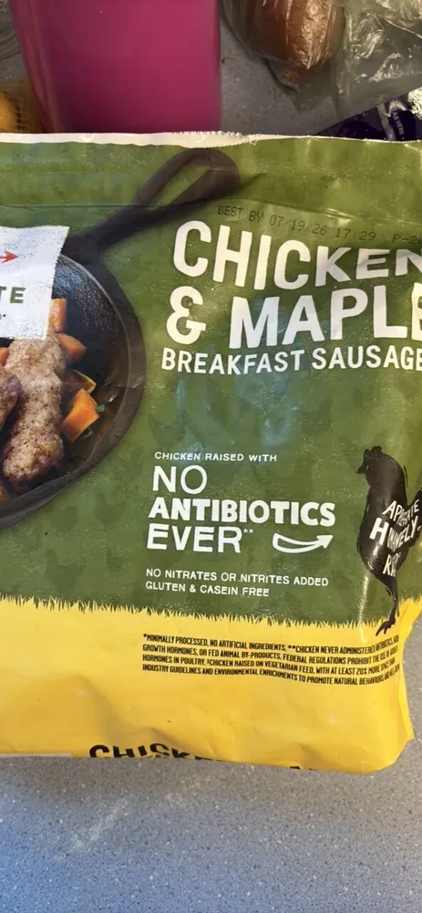 Chicken & Maple Breakfast Sausage