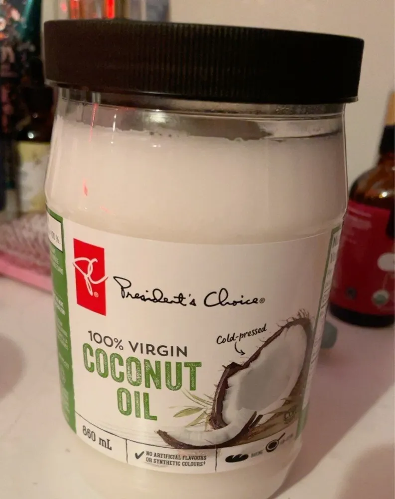 100% virgin coconut oil