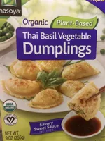 Thai Basil Vegetable Dumplings