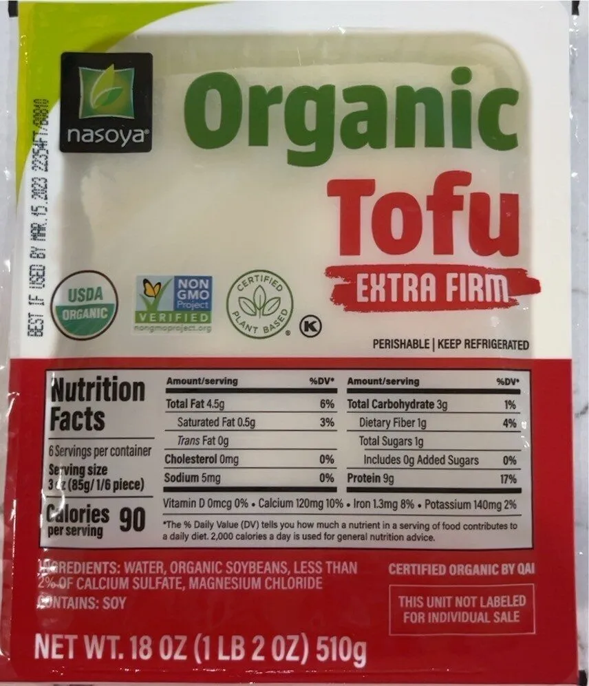 Organic Extra Firm Tofu