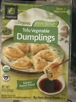Organic Vegan Tofu Vegetable Potstickers