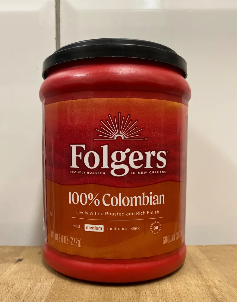 100% Colombian Medium Roasted Coffee Ground imp