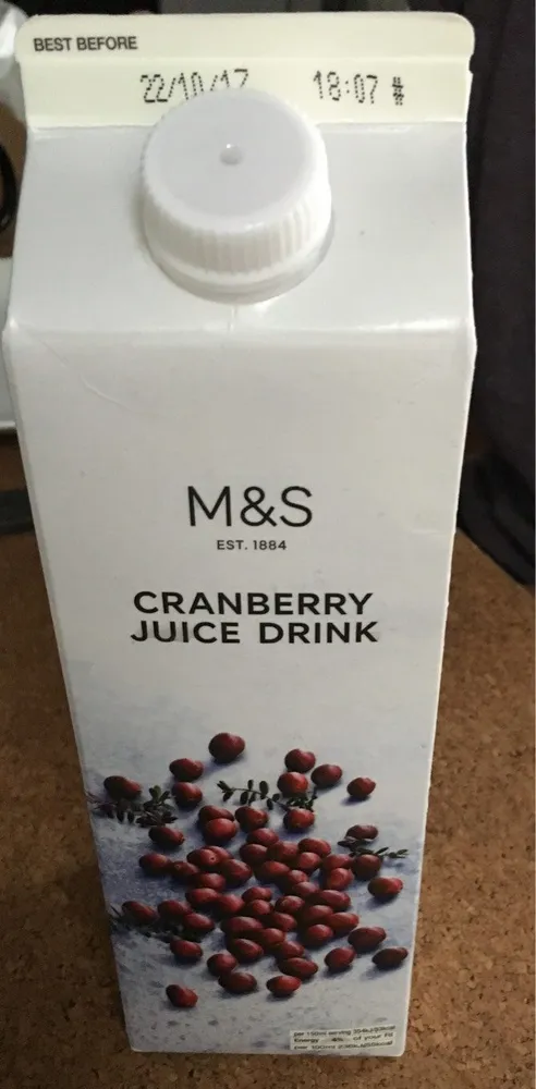 Jus de cranberry