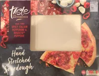 Spicy etruscan pepperoni roquito chilli peppers