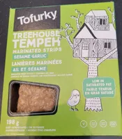 Treehouse Tempeh Sesame Garlic Marinated Strips