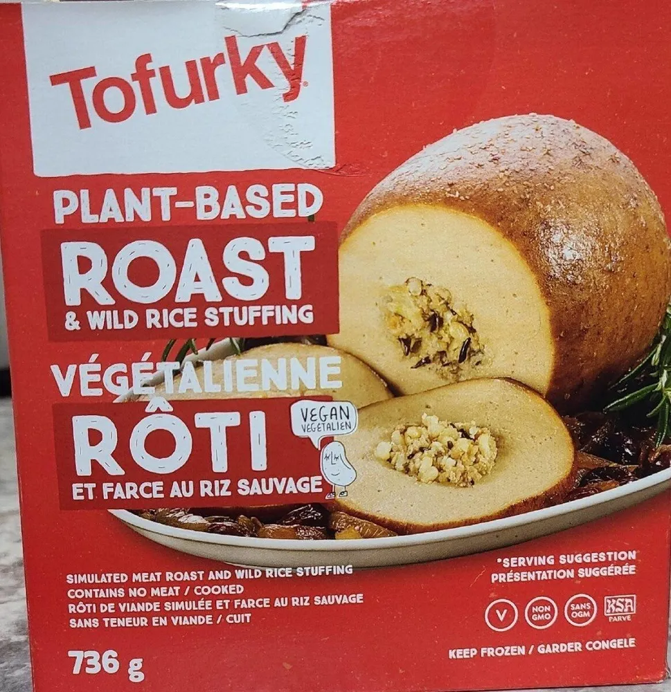 Plant-Based Veggie Roast & Wild Rice Stuffing