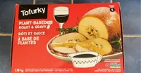 Plant Based Veggie Roast & Wild Rice Stuffing with Savory Gravy
