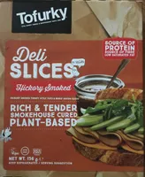 Hickory Smoked Turkey Style Tofu Riech & Tender smokehouse cured plant-based