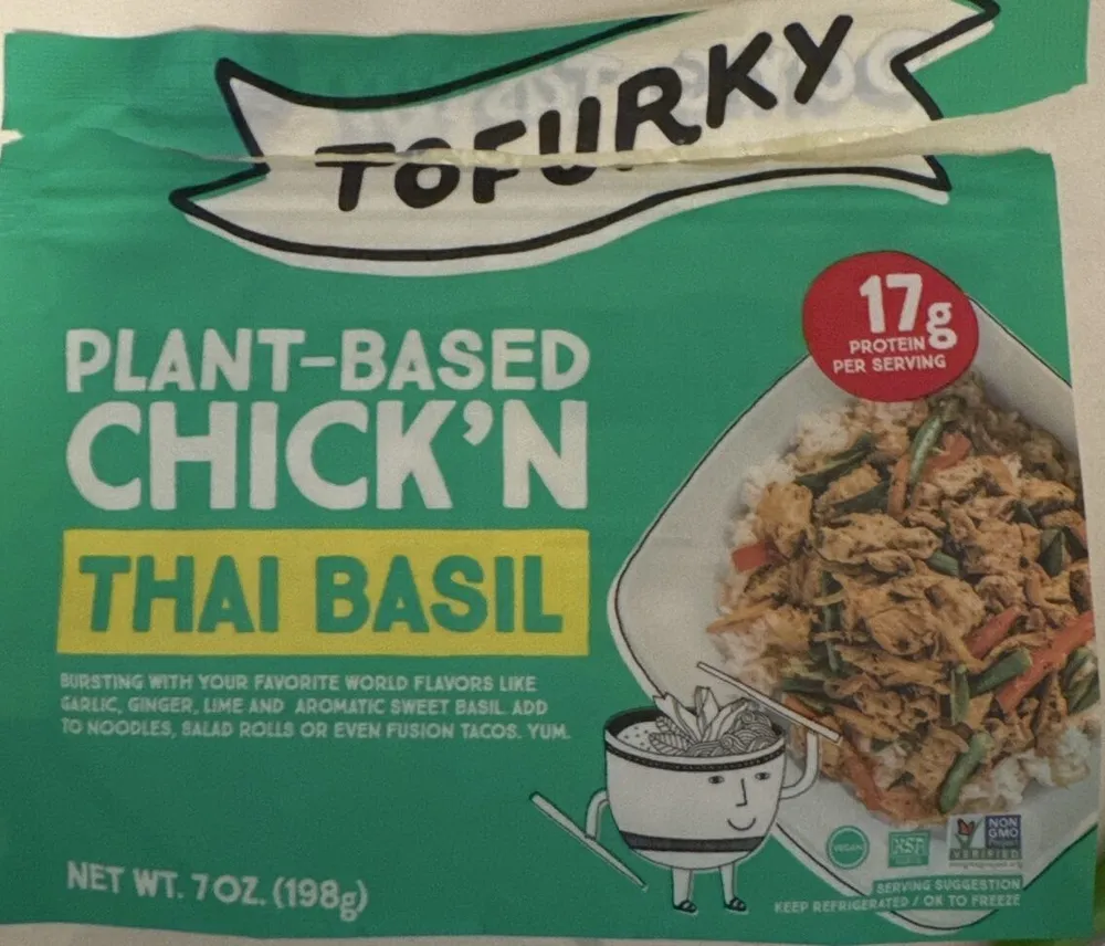 Tofurkey Thai Basil Plant Based Chicken