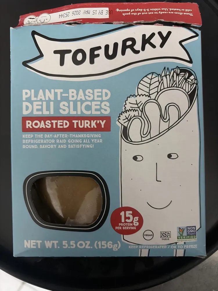 Plant-Based Deli Slices Roasted Turk'y