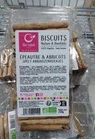 Biscuits épeautre & abricots