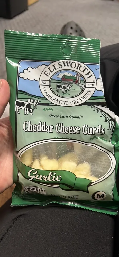 Cheddar Cheese Curds Garlic