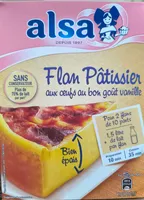 Flan pâtissier aux œufs au bon goût de vanille