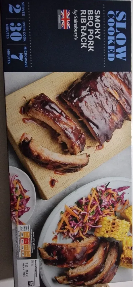 Smoky BBQ Pork Rib Rack