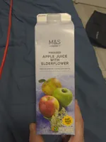 Jus de pomme et sureau