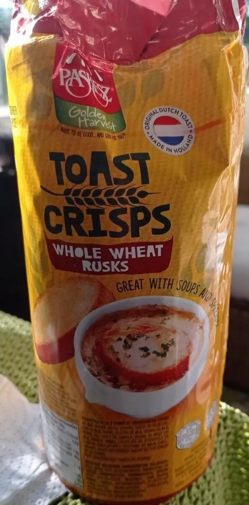 Toast crisps