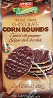 Chocolate corn rounds